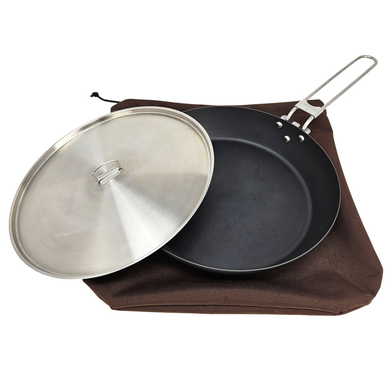 10" Carbon Skillet with Lid & Cordura Bag COMBO