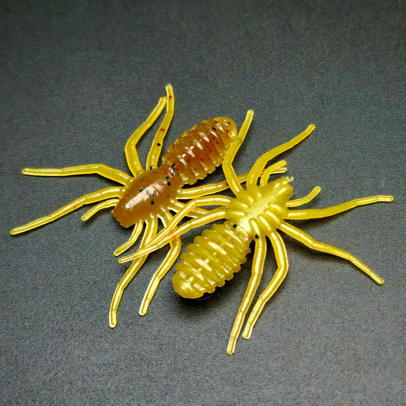 1" Micro Spider Bait "The Writing Spider"