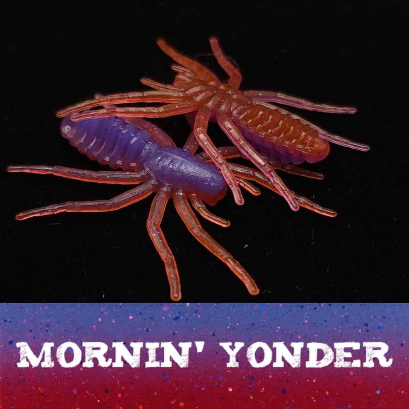 1" Micro Spider Bait "The Writing Spider"
