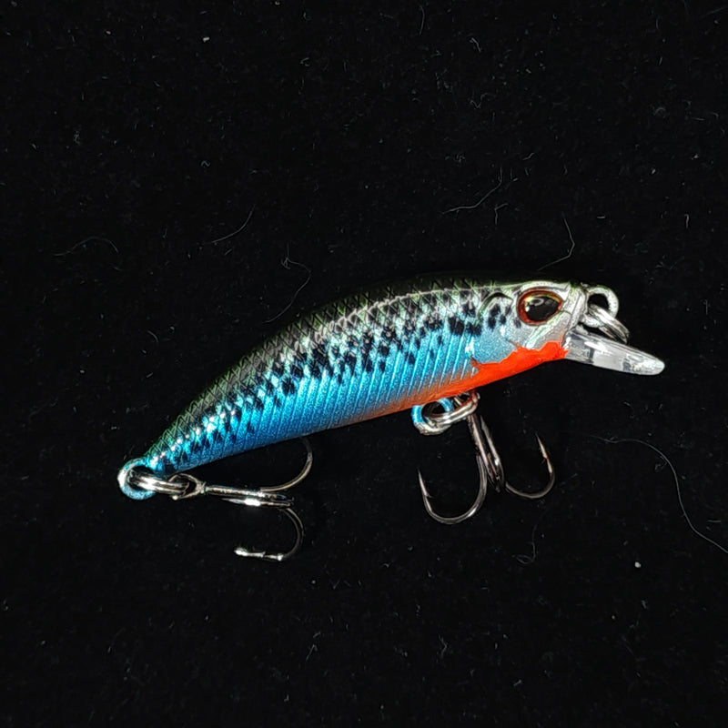 The MOON Shiner – 1.4" Sinking Jerkbait for Creek & River Fishing