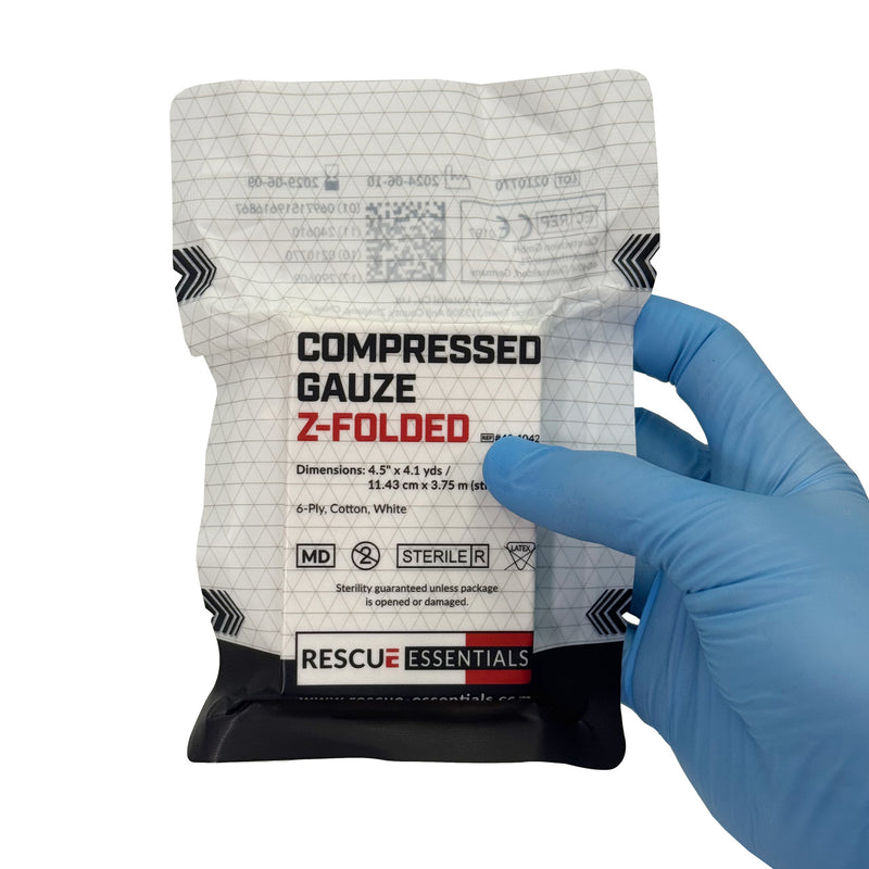 Compressed Gauze