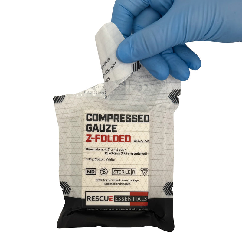 Compressed Gauze