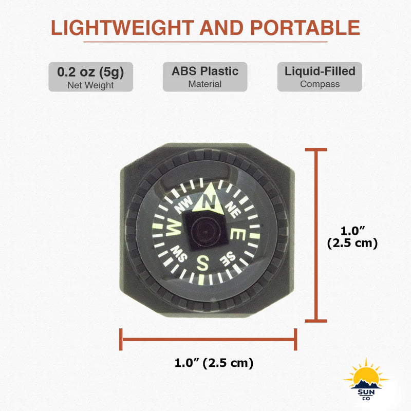 Slip-on Wrist Compass