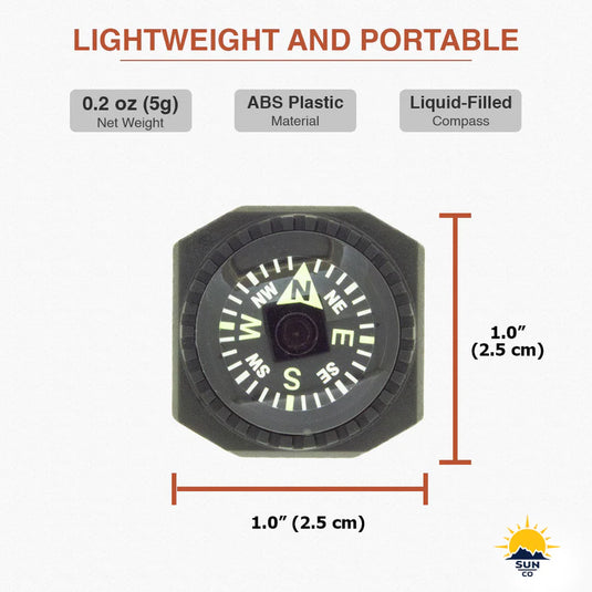 Slip-on Wrist Compass