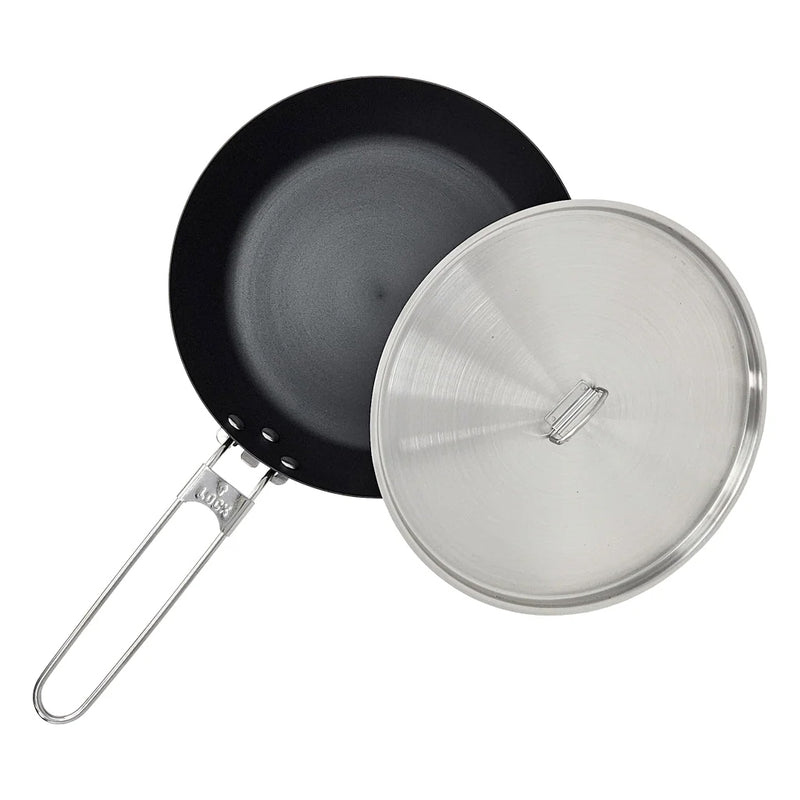 8" Carbon Skillet with Lid
