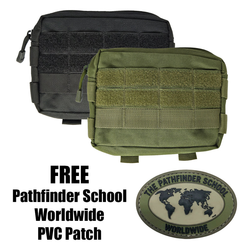 MOLLE TAC Utility Pouch w/Pathfinder School Patch