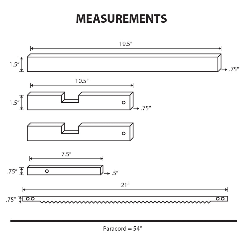 DIY Bucksaw KIt