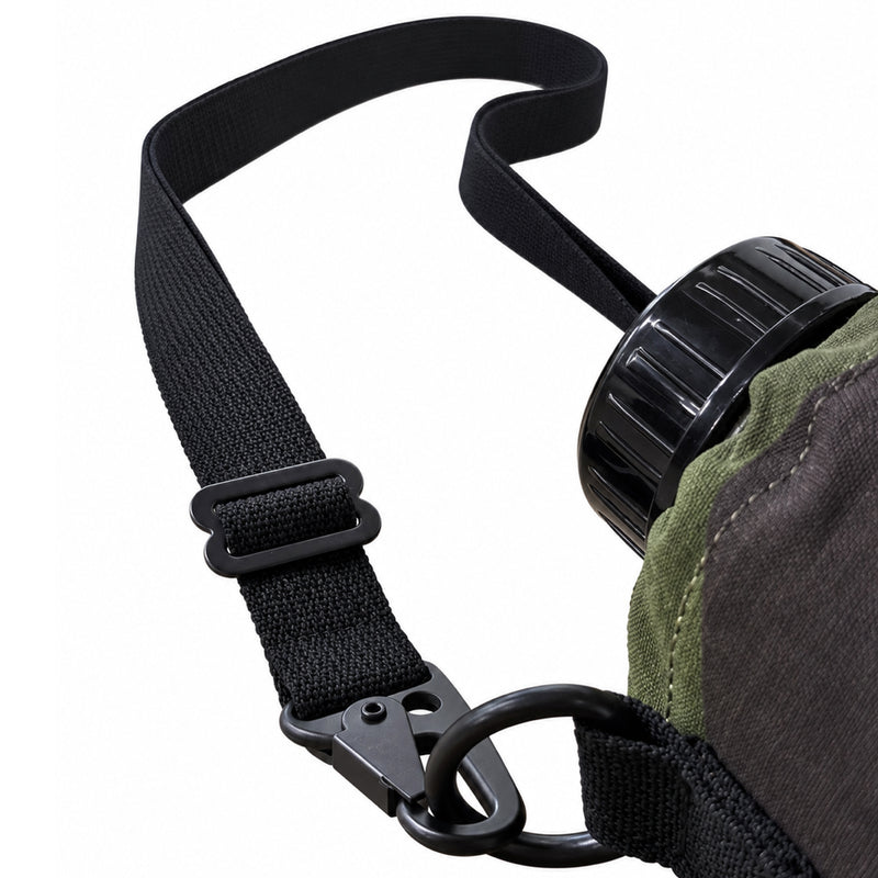 Woodland Camo Oilcloth Canteen Carrier