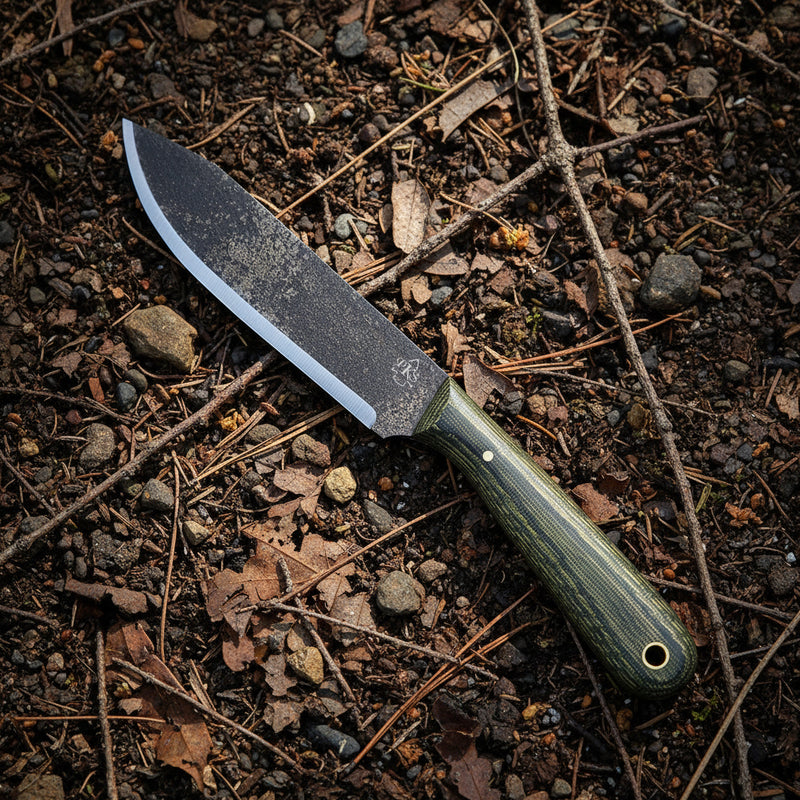 Camp & Trail (Forged) - Camo Micarta