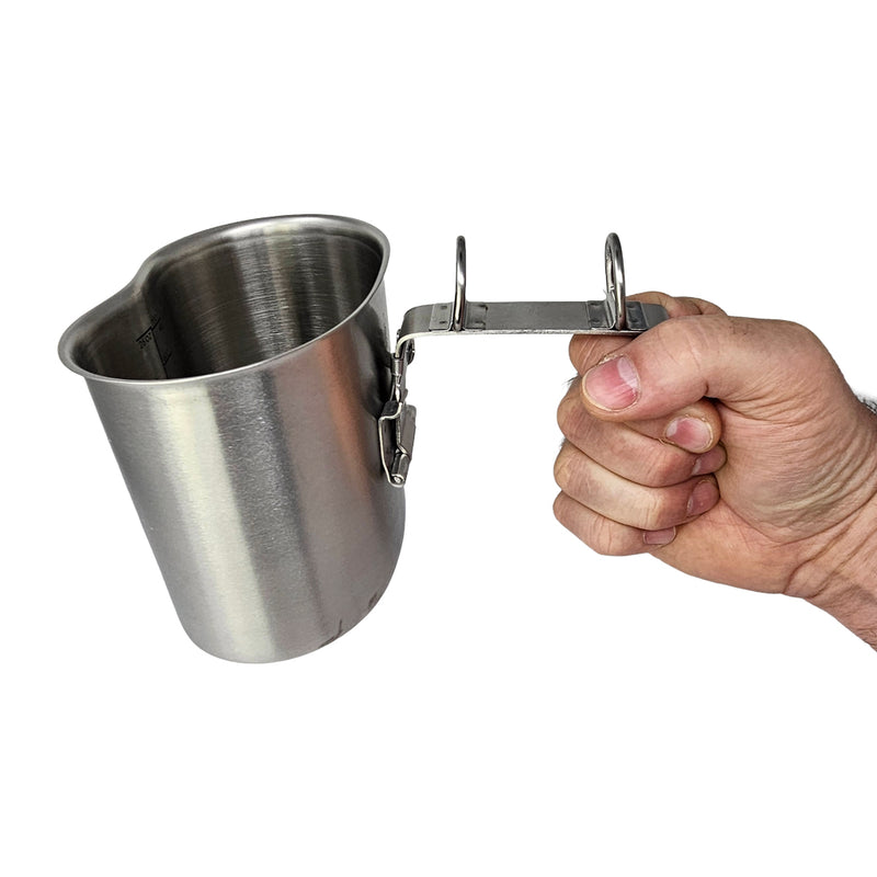GI Canteen Cup with D-Rings