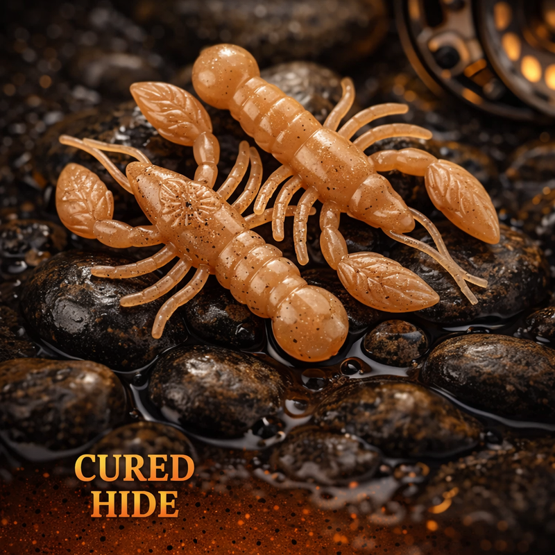 1.5" Crawdad "The Mountain Laurel Craw" 8 Per Pack