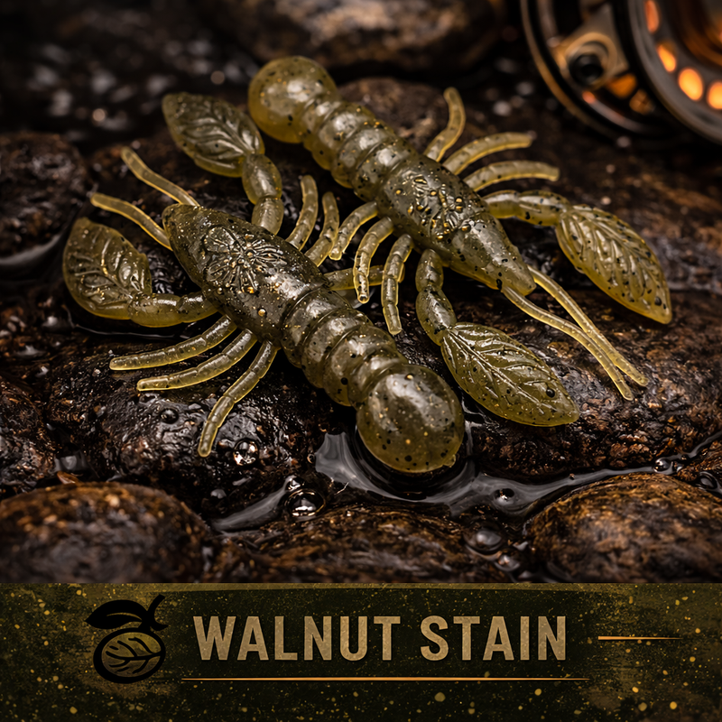 1.5" Crawdad "The Mountain Laurel Craw" 8 Per Pack