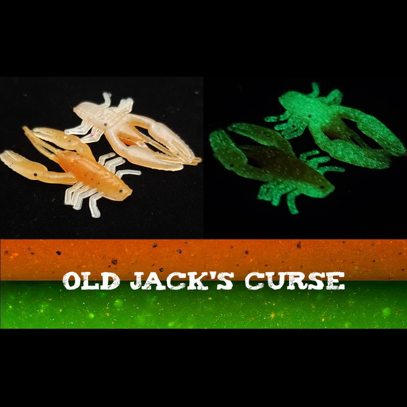 Jar of 1" Inch Micro Crayfish "The Creek Crawler"