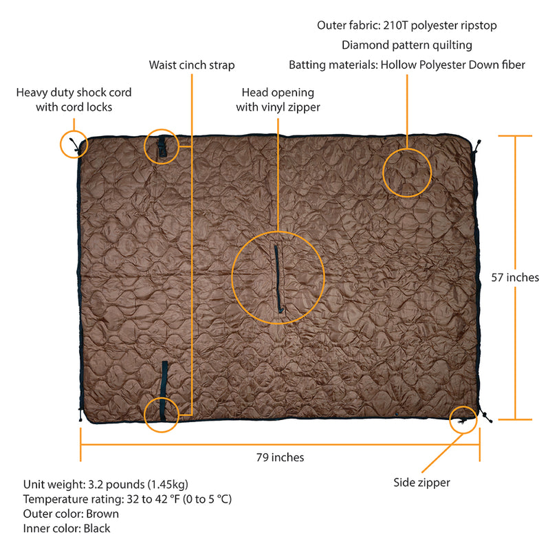 Forester's Quilt  Dry Bag Combo
