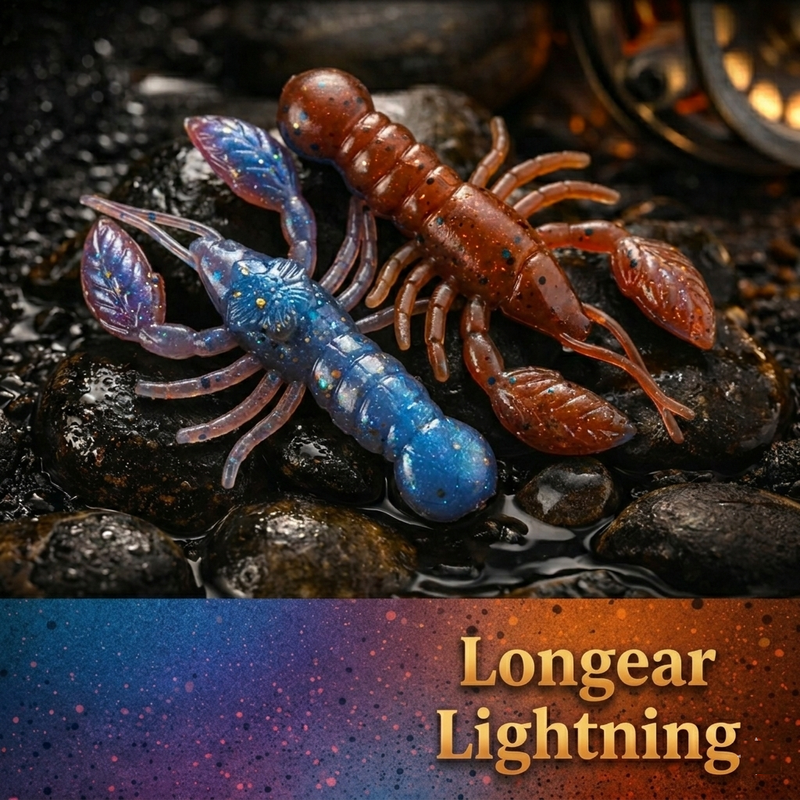 1.5" Crawdad "The Mountain Laurel Craw" 8 Per Pack