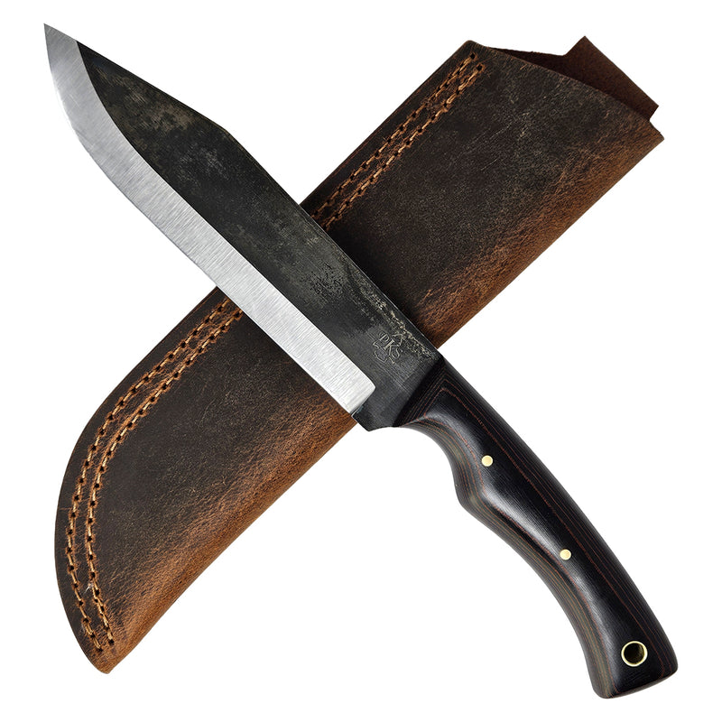 Grizzly (Forged) Red & Black Micarta
