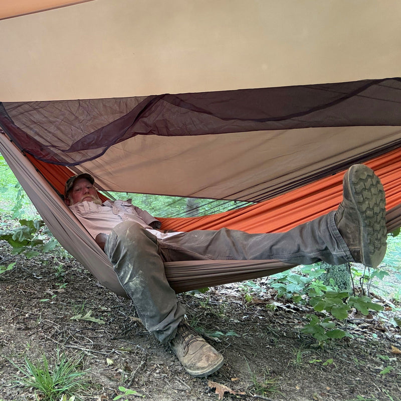 Pathfinder Deluxe Jungle Hammock with Net