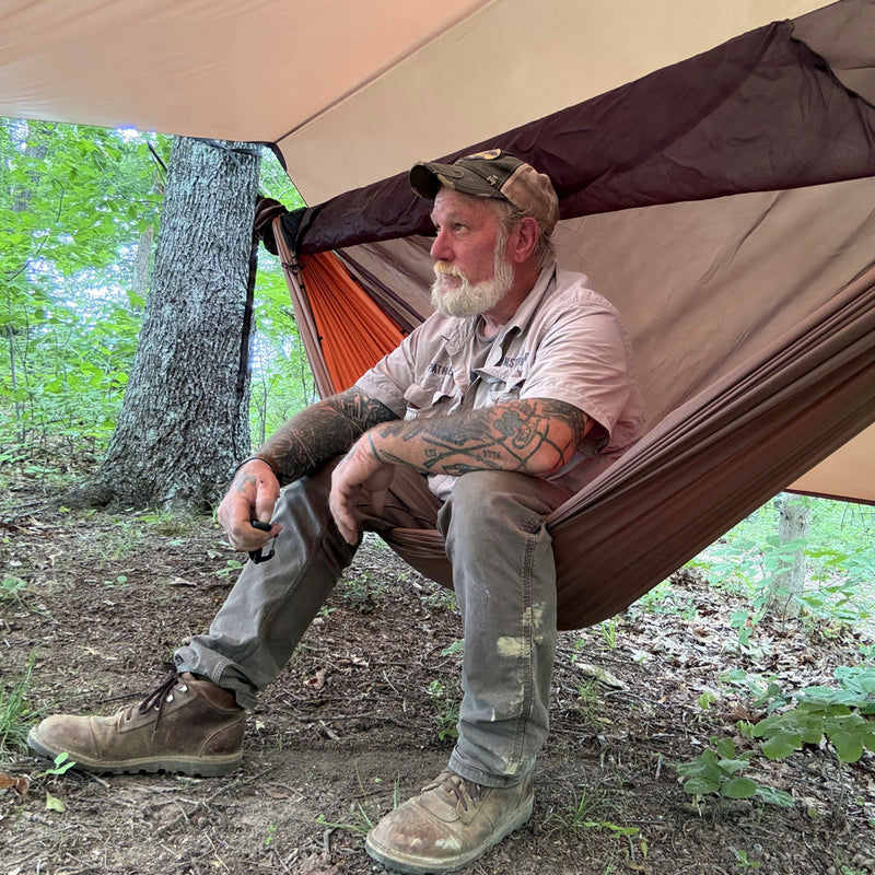 Pathfinder Deluxe Jungle Hammock with Net