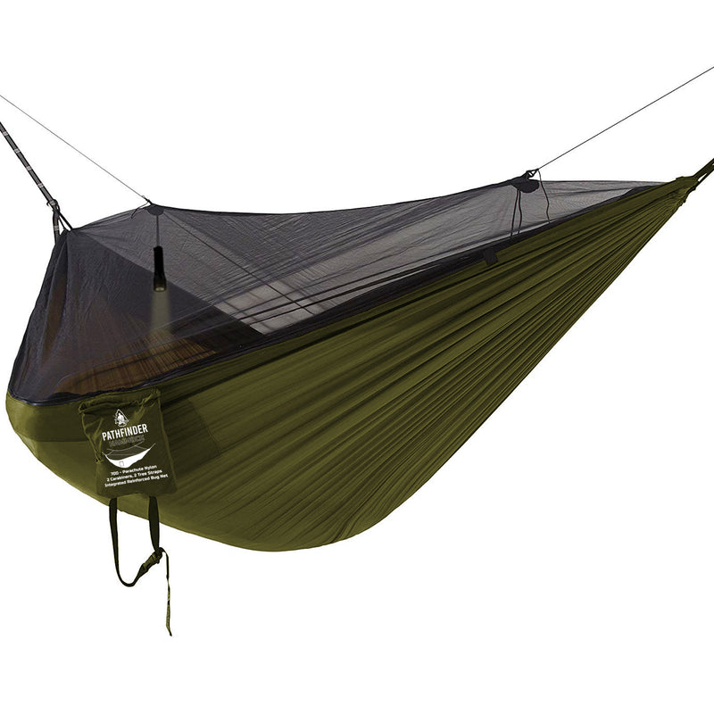 Pathfinder Nylon Tarp & Hammock COMBO - OD Green