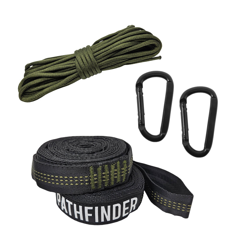 Pathfinder Nylon Tarp & Hammock COMBO - OD Green