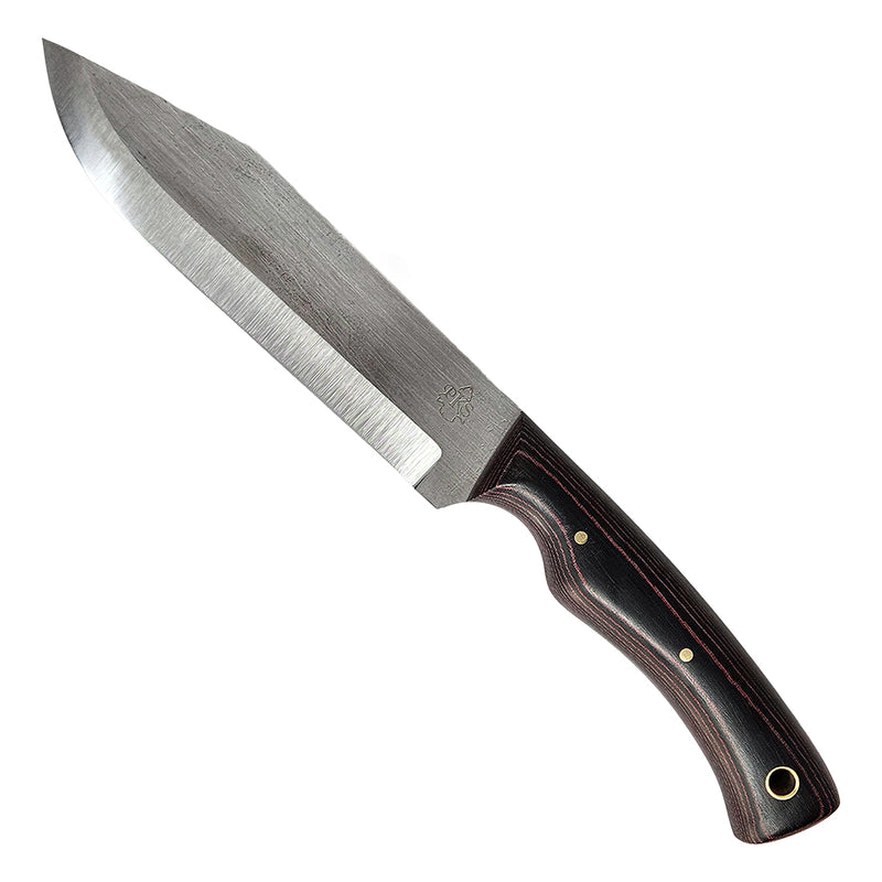 Grizzly (Satin) Red & Black Micarta