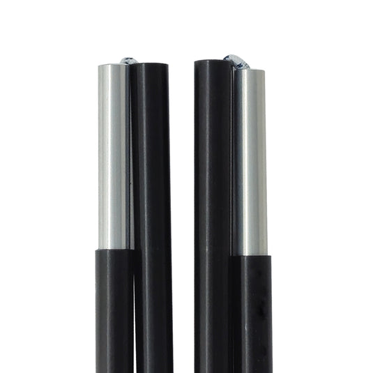 Pathfinder Poncho Poles creating lean-to style poncho shelter