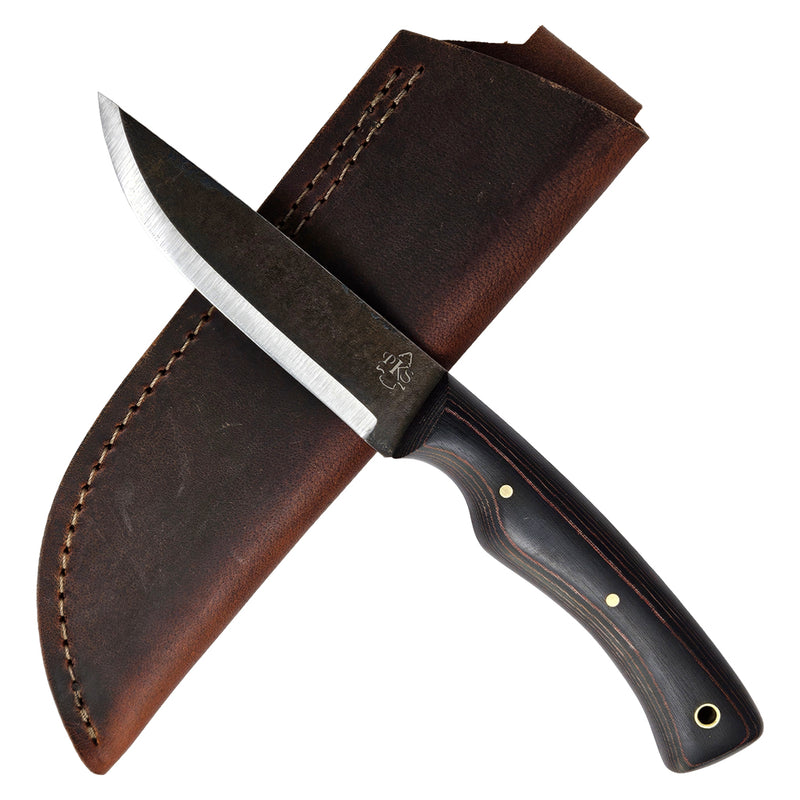 Scorpion - Red & Black Micarta (Forged)