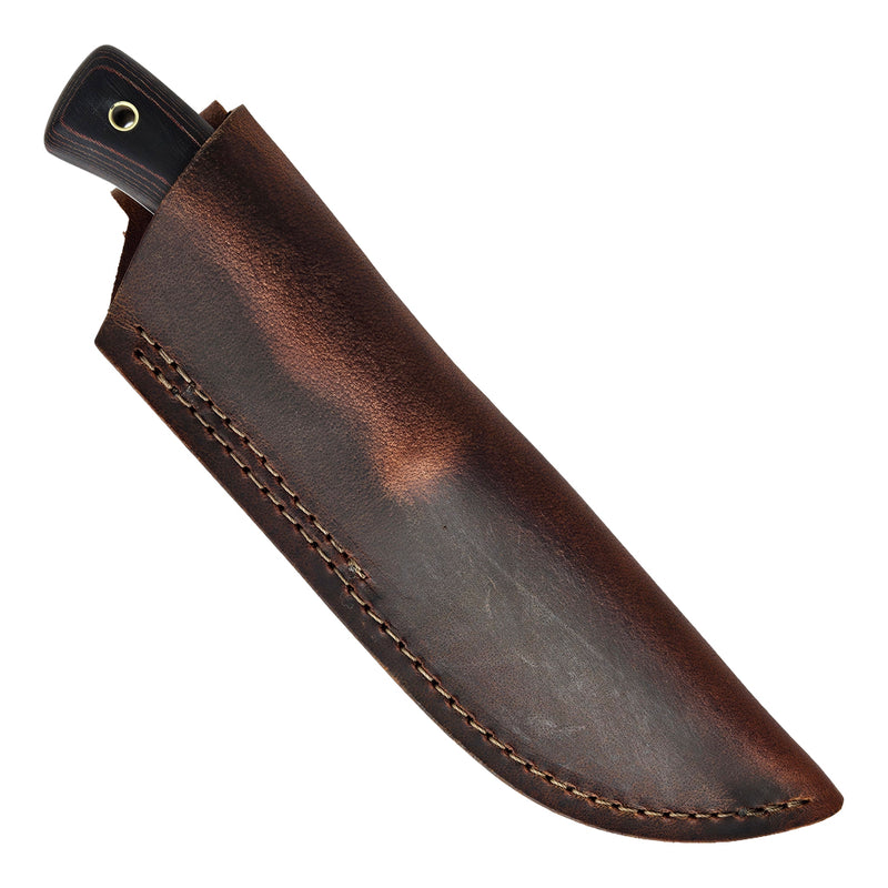 Scorpion - Red & Black Micarta (Forged)