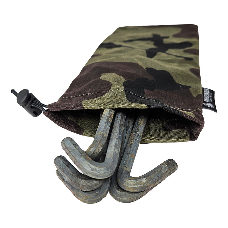 Forged Tent Stakes w/PF Kit Bag