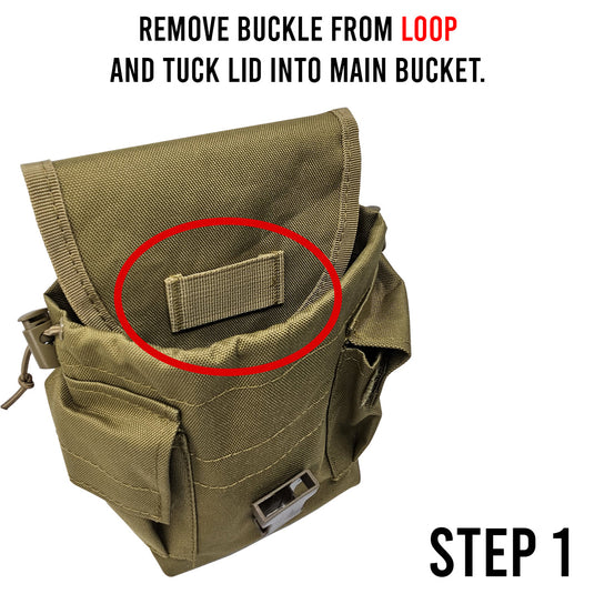 MOLLE II Canteen & Utility Pouch