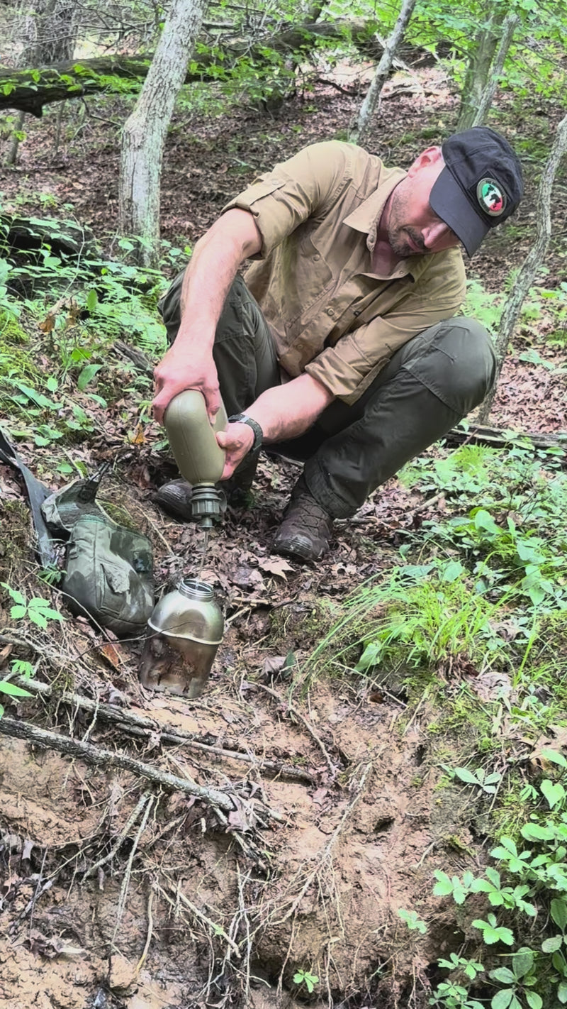 GI Canteen & M01 Water Filter Cartridge