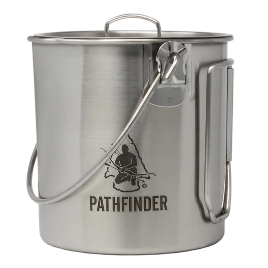 Stainless Steel 1QT. Bush Pot