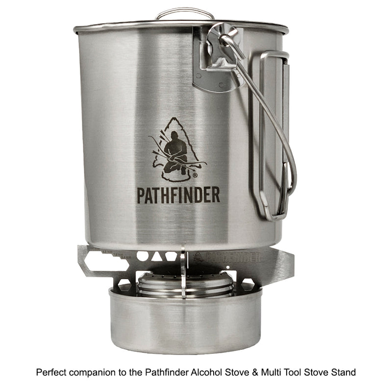 Stainless Steel 1QT. Bush Pot