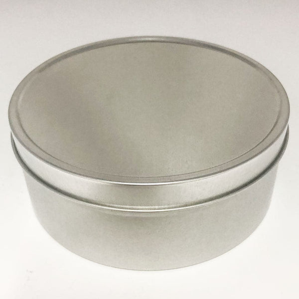 4 oz. Deep Round Candle Tins with Lids - Nature's Garden Candles