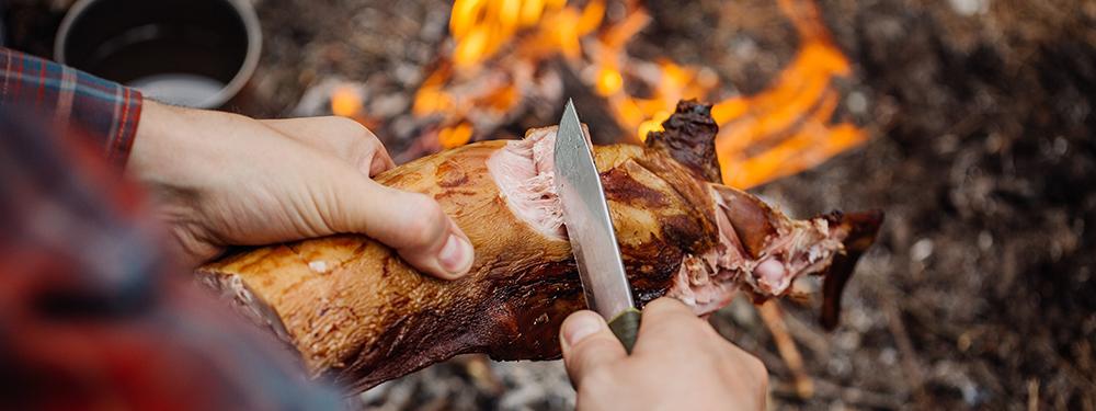 Fire, Food and Shelter using your Survival Knife