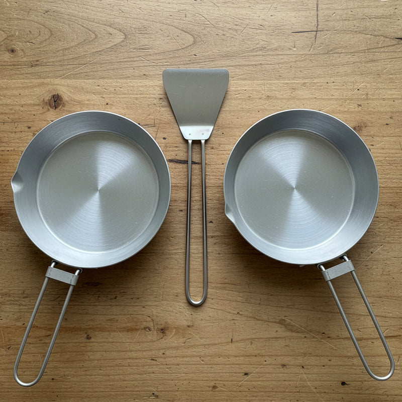 1920’s Folding Camp Skillet
