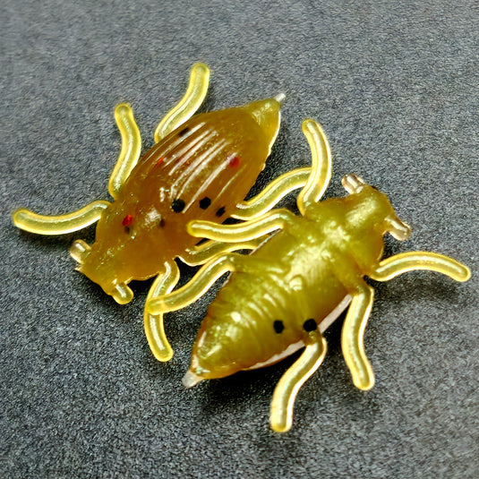 beetle fishing lure Johnson | Spin Its bright 0.5" Half Inch Micro Beetle