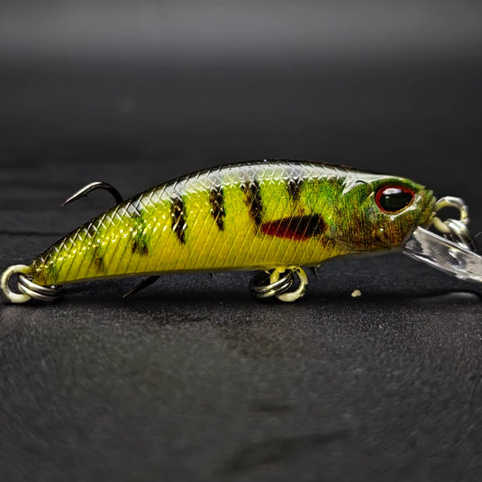 The MOON Shiner – 1.4" Sinking Jerkbait for Creek & River Fishing