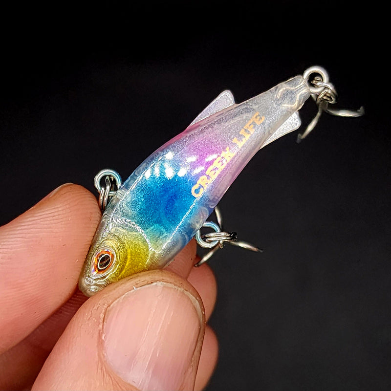 1.5" Lipless Crankbait "The Creek Cutter"

