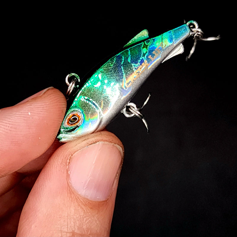 1.5" Lipless Crankbait "The Creek Cutter"
