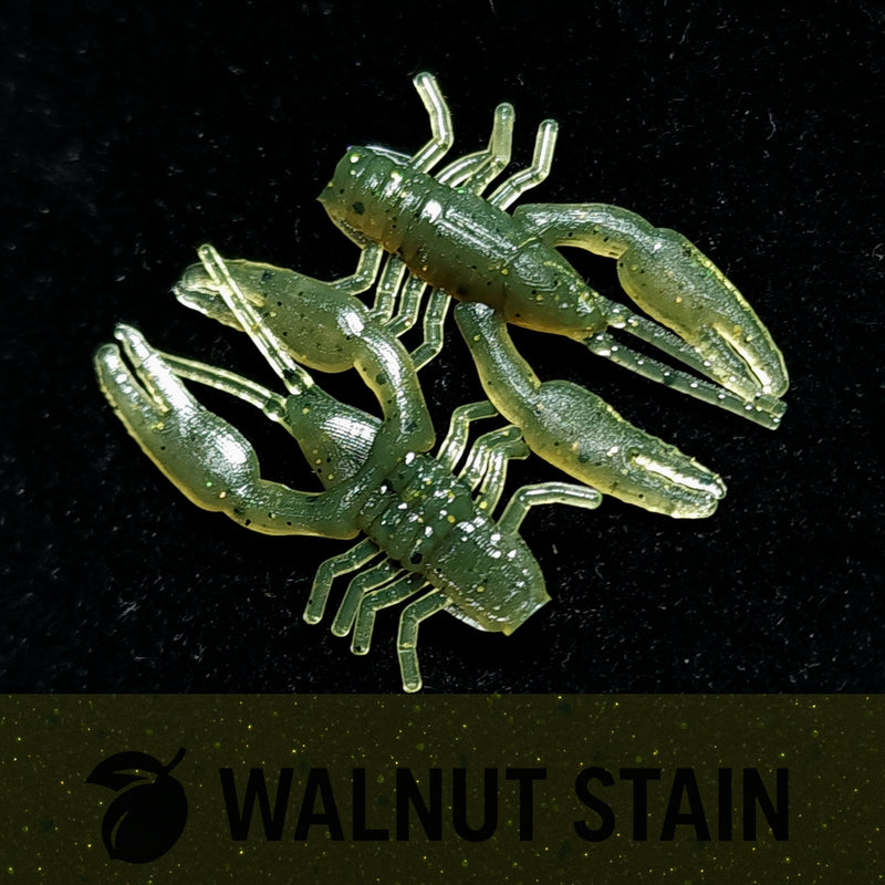 Jar of 1" Inch Micro Crayfish "The Creek Crawler"
