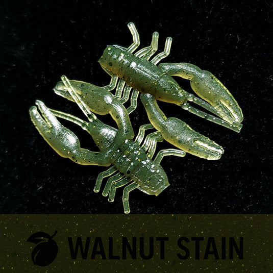 Jar of 1" Inch Micro Crayfish "The Creek Crawler"