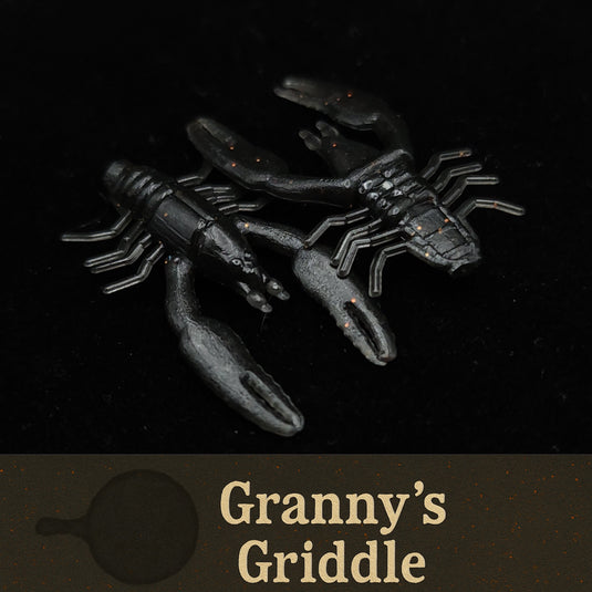 Jar of 1" Inch Micro Crayfish "The Creek Crawler"