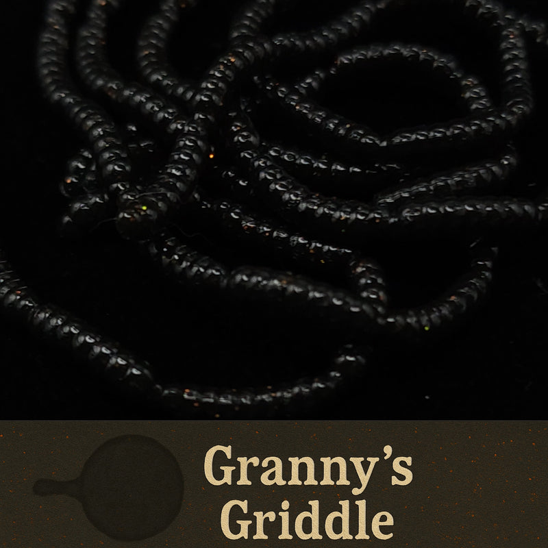 Jar of 0.5" Inch Micro Maggot Fly Larvae "The Apple Maggot"
