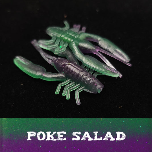 Jar of 1" Inch Micro Crayfish "The Creek Crawler"