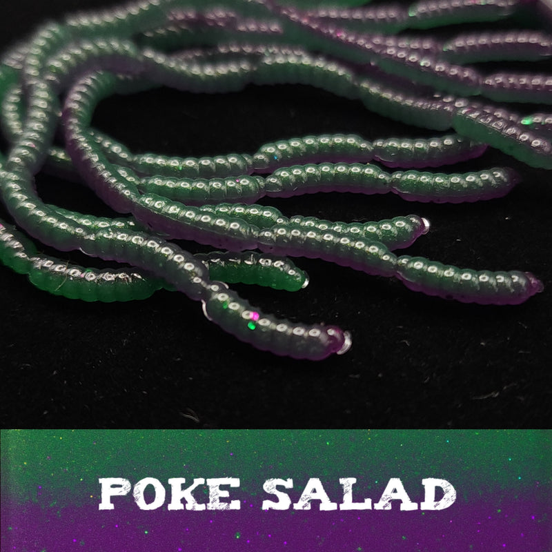 Jar of 0.5" Inch Micro Maggot Fly Larvae "The Apple Maggot"
