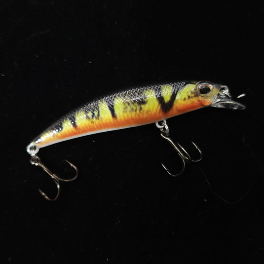 The MOON Shiner – 2.4" Sinking Jerkbait for Creek & River Fishing