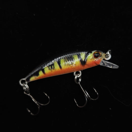 creek fishing lures The MOON Shiner – 1.4" Sinking Jerkbait for Creek & River Fishing – Self Reliance Outfitters