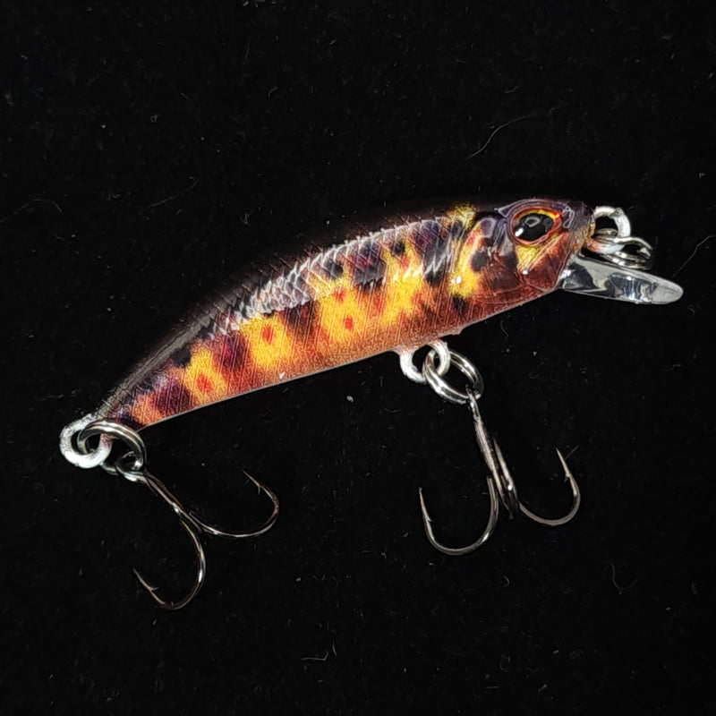 The MOON Shiner – 1.4" Sinking Jerkbait for Creek & River Fishing
