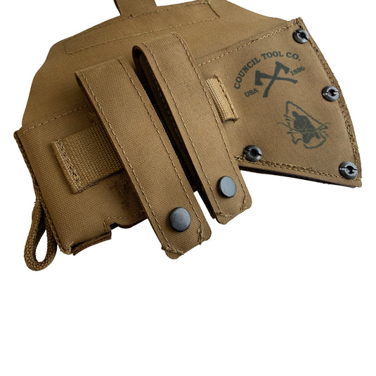 24" Council Tool Pack Axe w/Military Sheath
